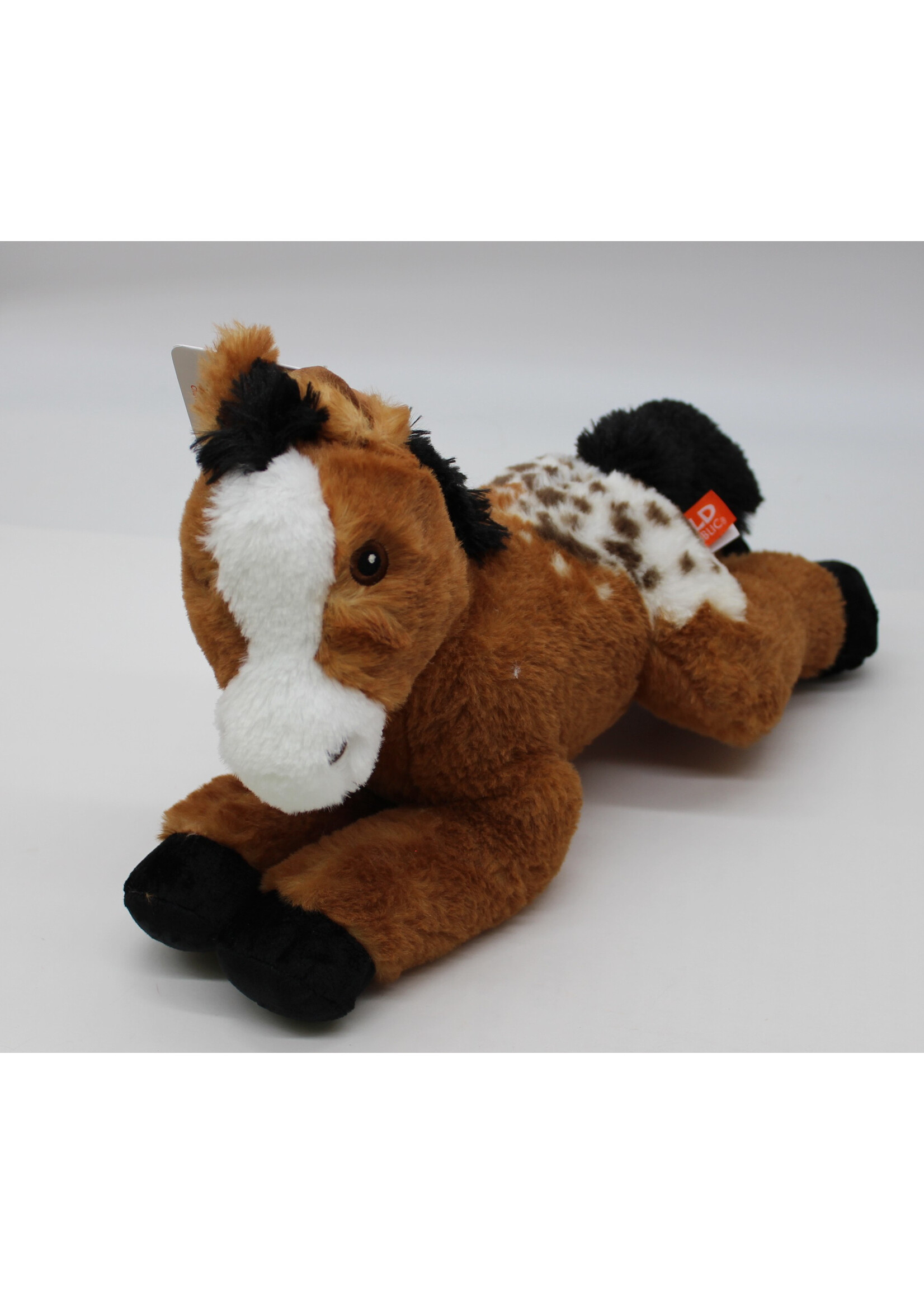 Wild Republic Ecokins Appaloosa Horse Stuffed Animal 12"