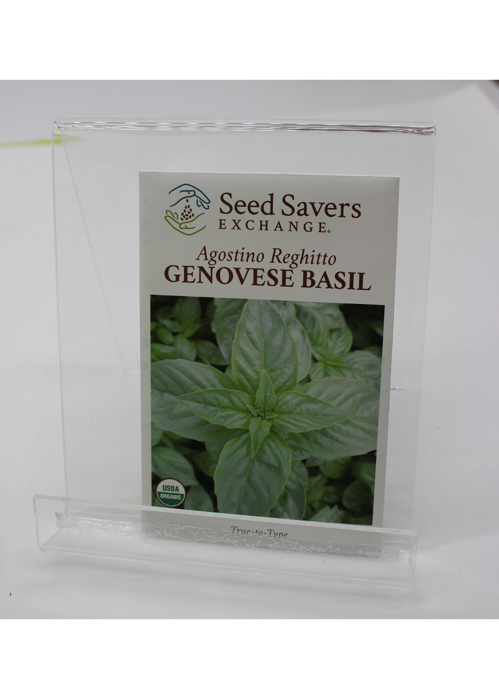 Seed Savors Exchange Seed Savers Agostino Reghitto Basil Organic Seeds