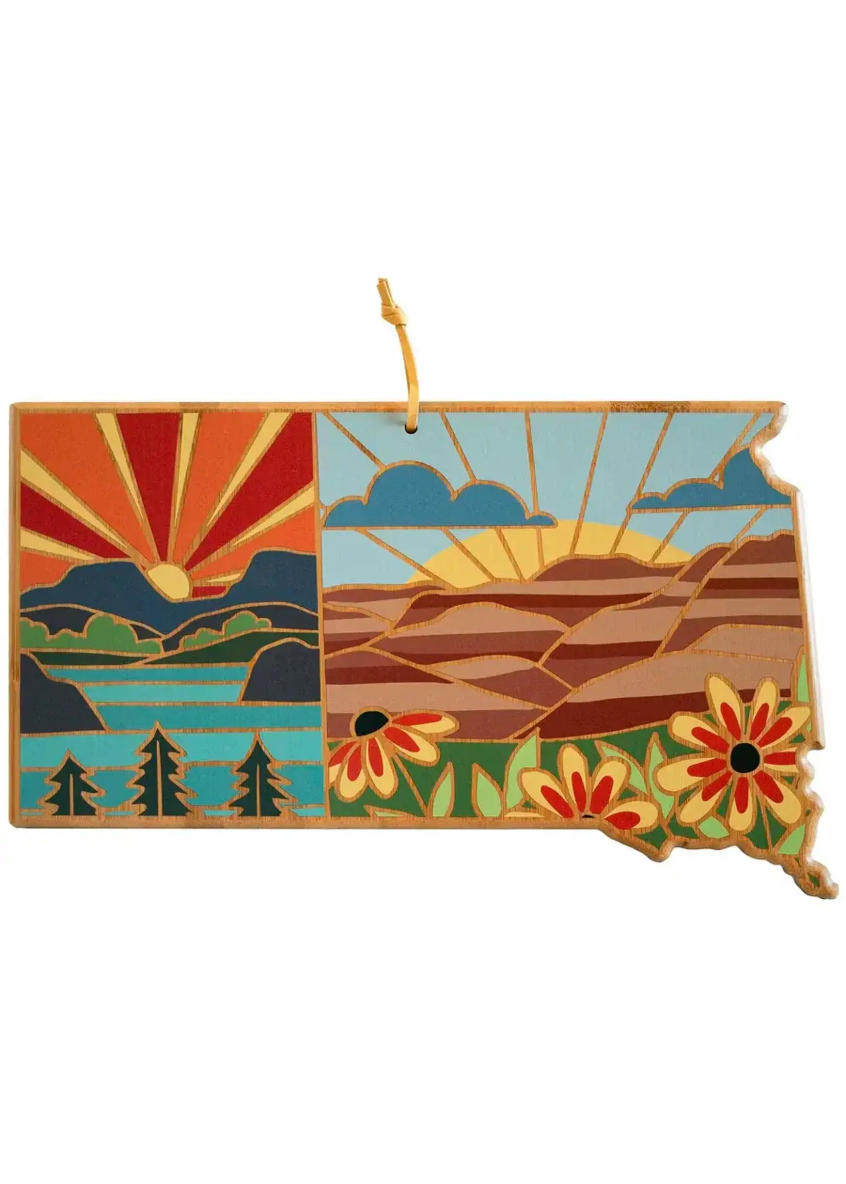 Totally Bamboo SD Cutting Board with Artwork