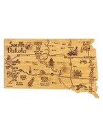 Totally Bamboo Destination SD Cutting Board with Engraved Artwork