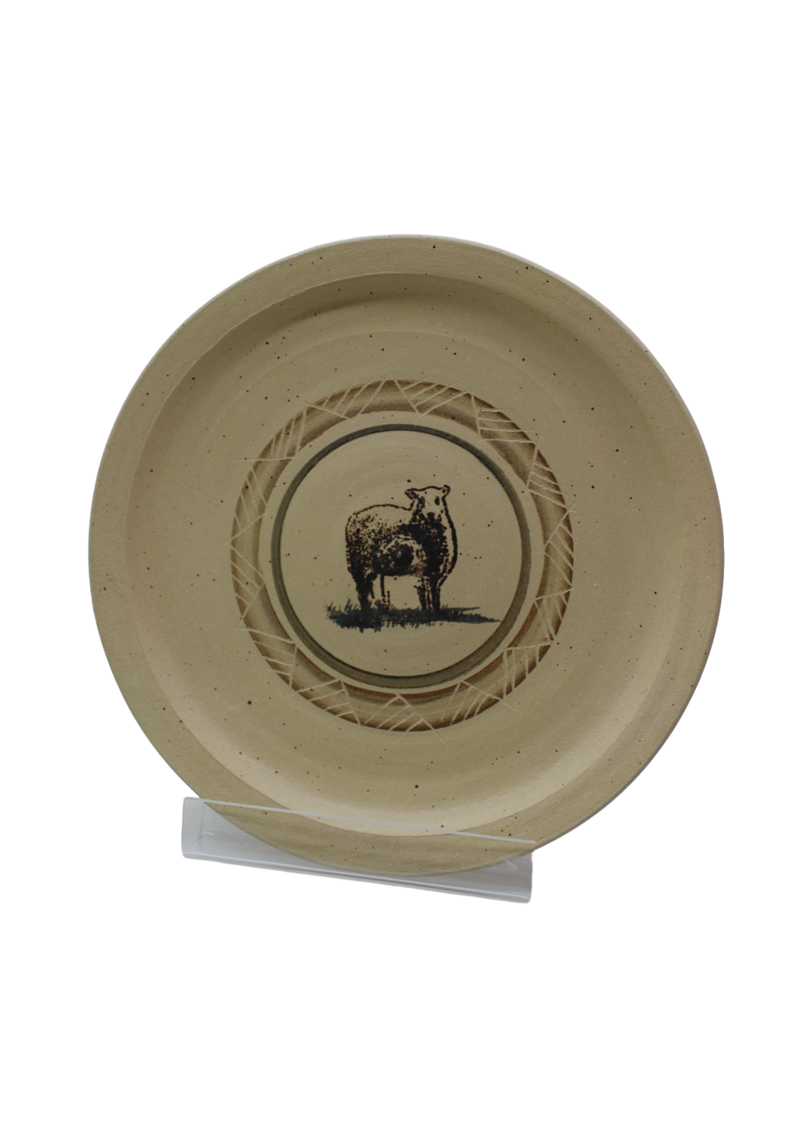 Dakota Stoneware Pottery Dakota Stoneware Dinner Plate -  Sheep