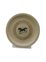 Dakota Stoneware Pottery Dakota Stoneware Dinner Plate -  Horse