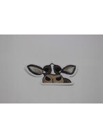 Kevin & Kaia Brown Cow Sticker