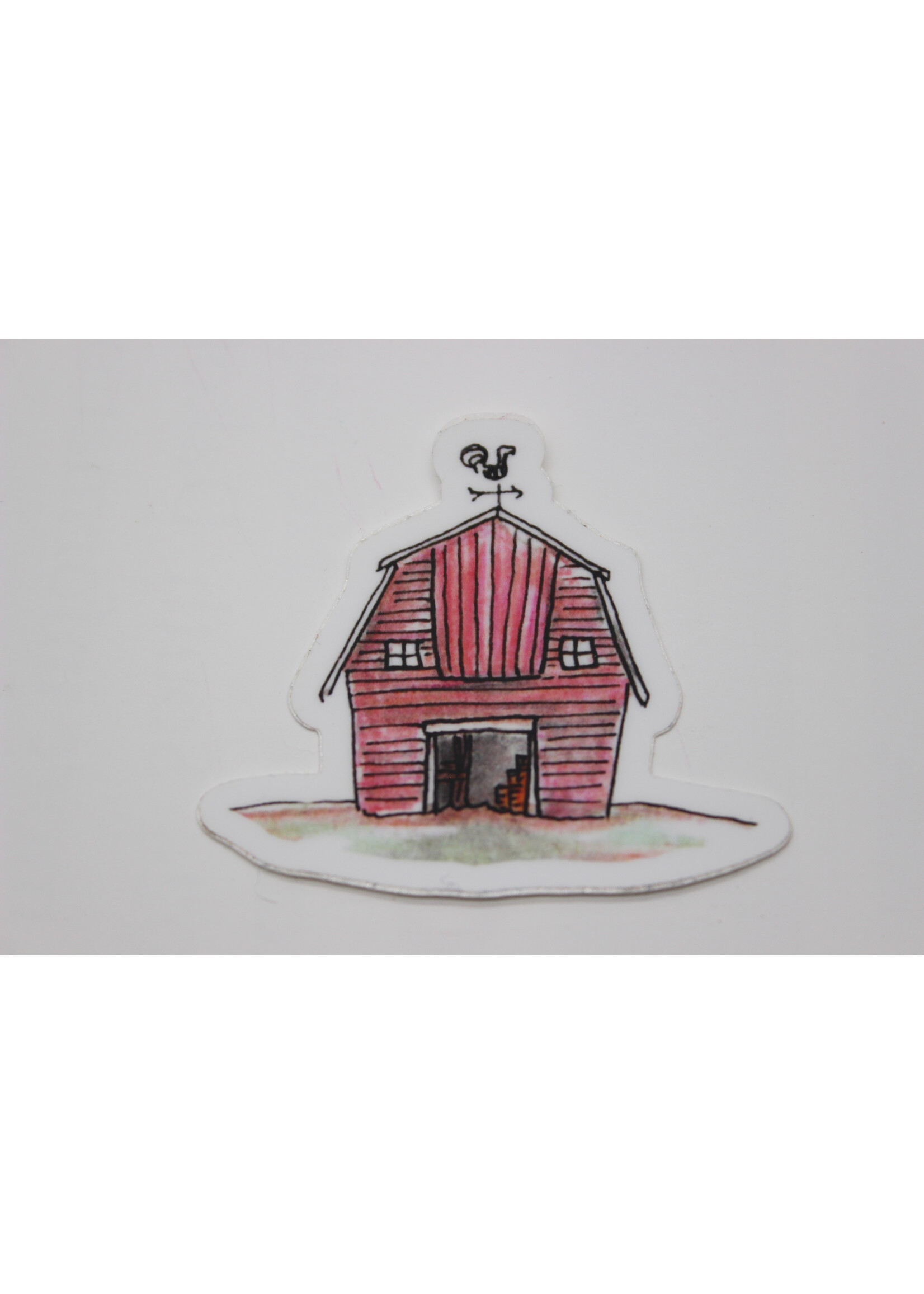 Kevin & Kaia Barn Sticker