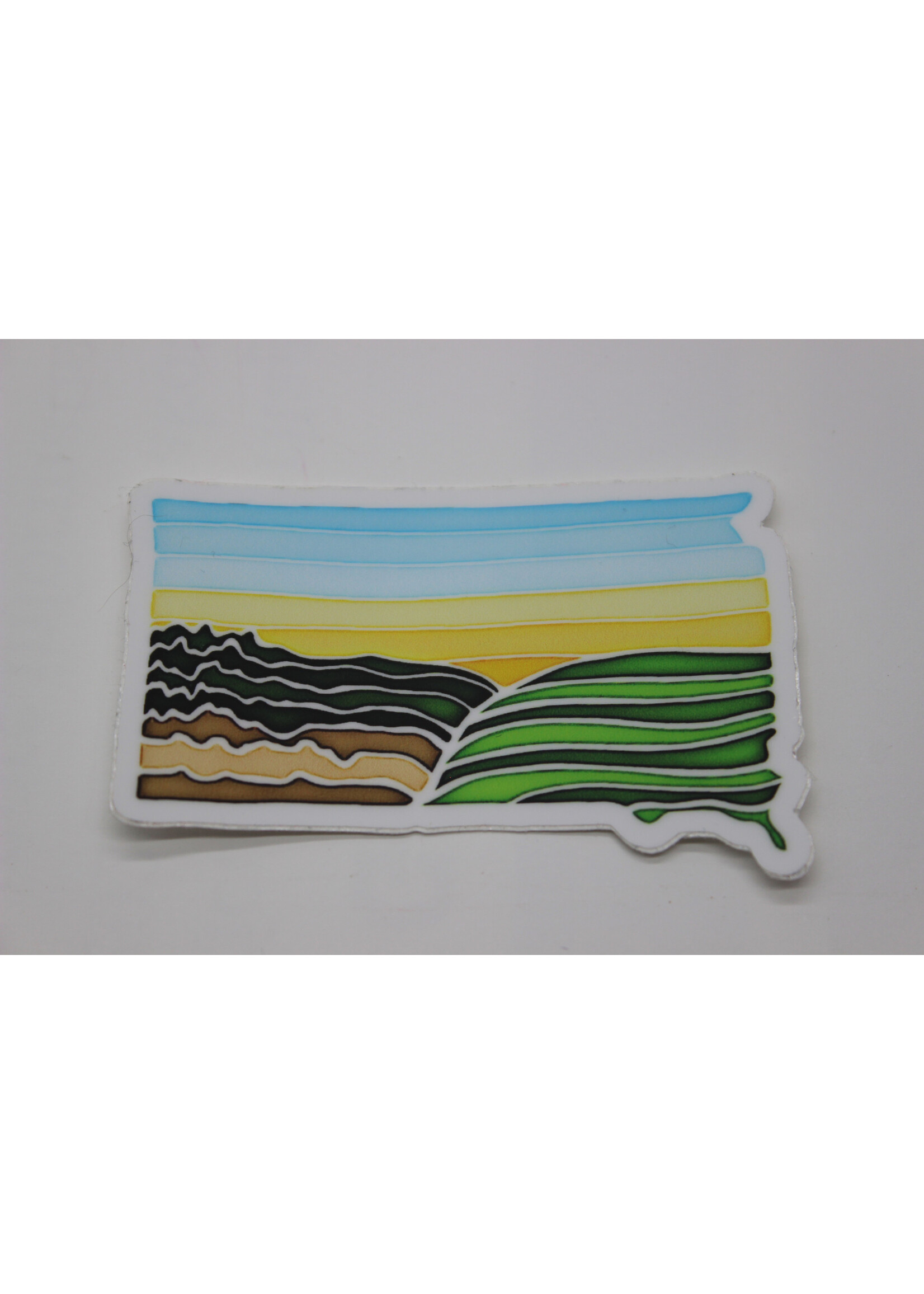 Kevin & Kaia SD Landscape Sticker