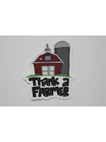 Kevin & Kaia Thank a Farmer- Sticker