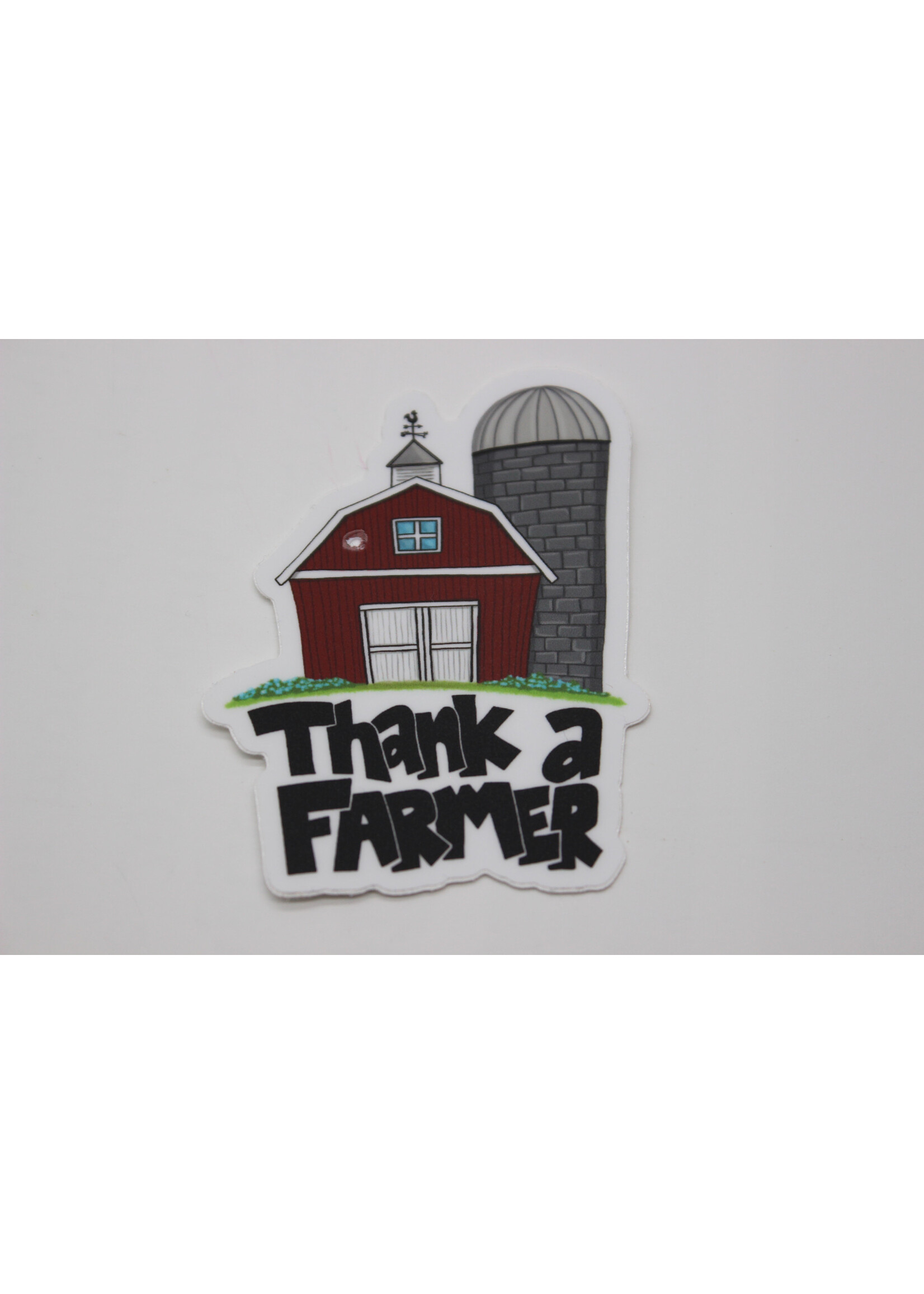 Kevin & Kaia Thank a Farmer- Sticker