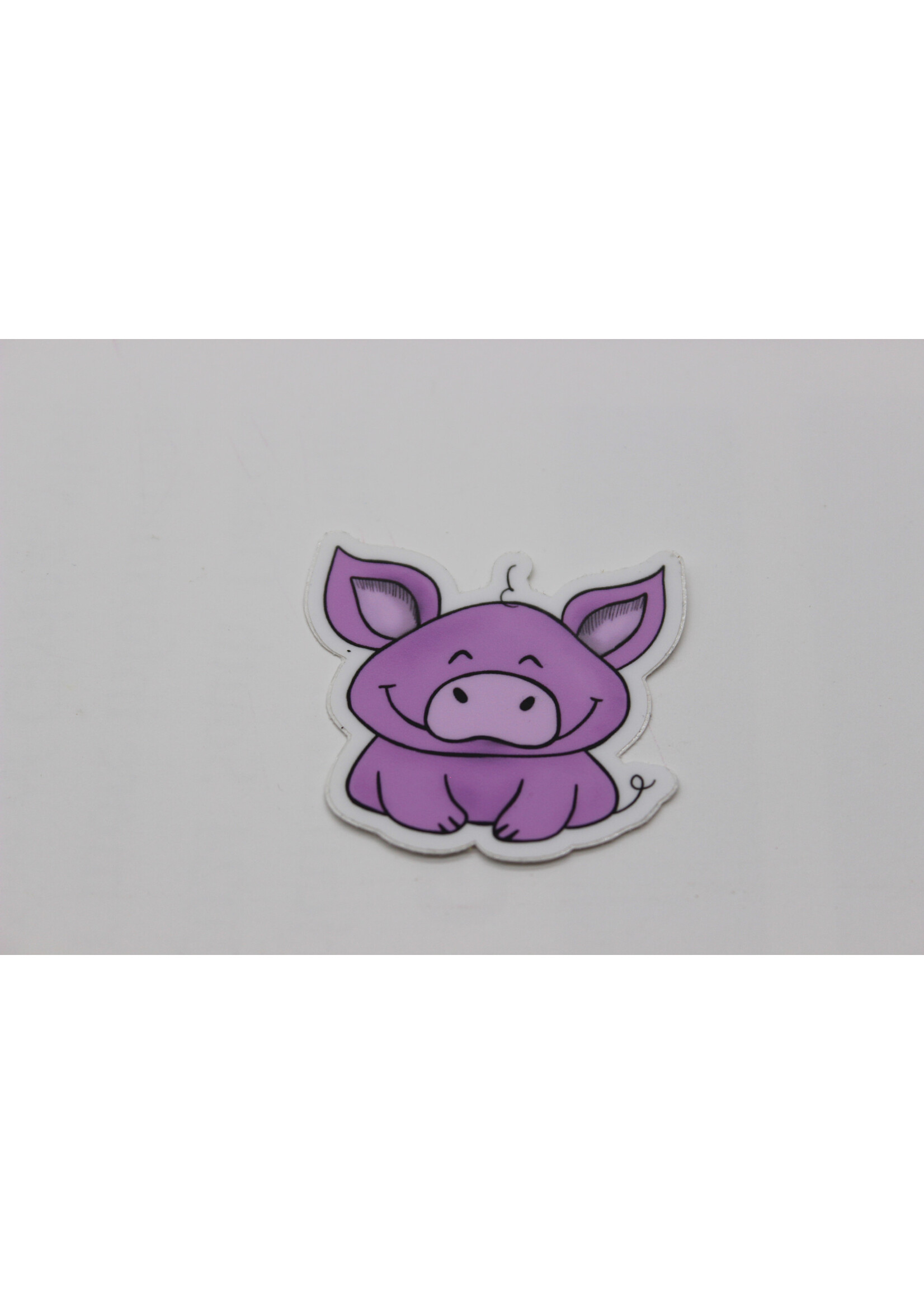 Kevin & Kaia Pink Piggy Sticker