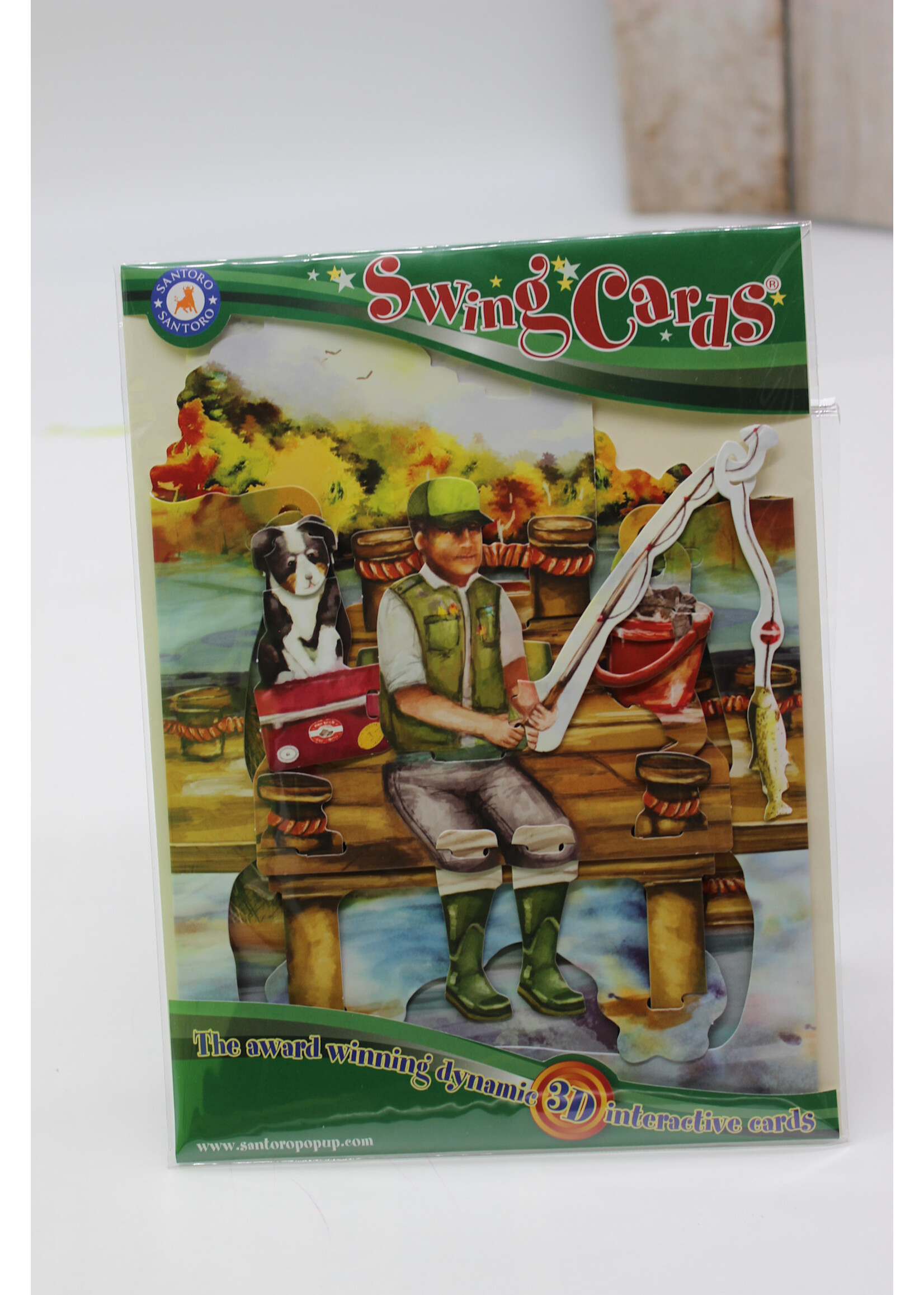 Boston International Swing Card- Fishing