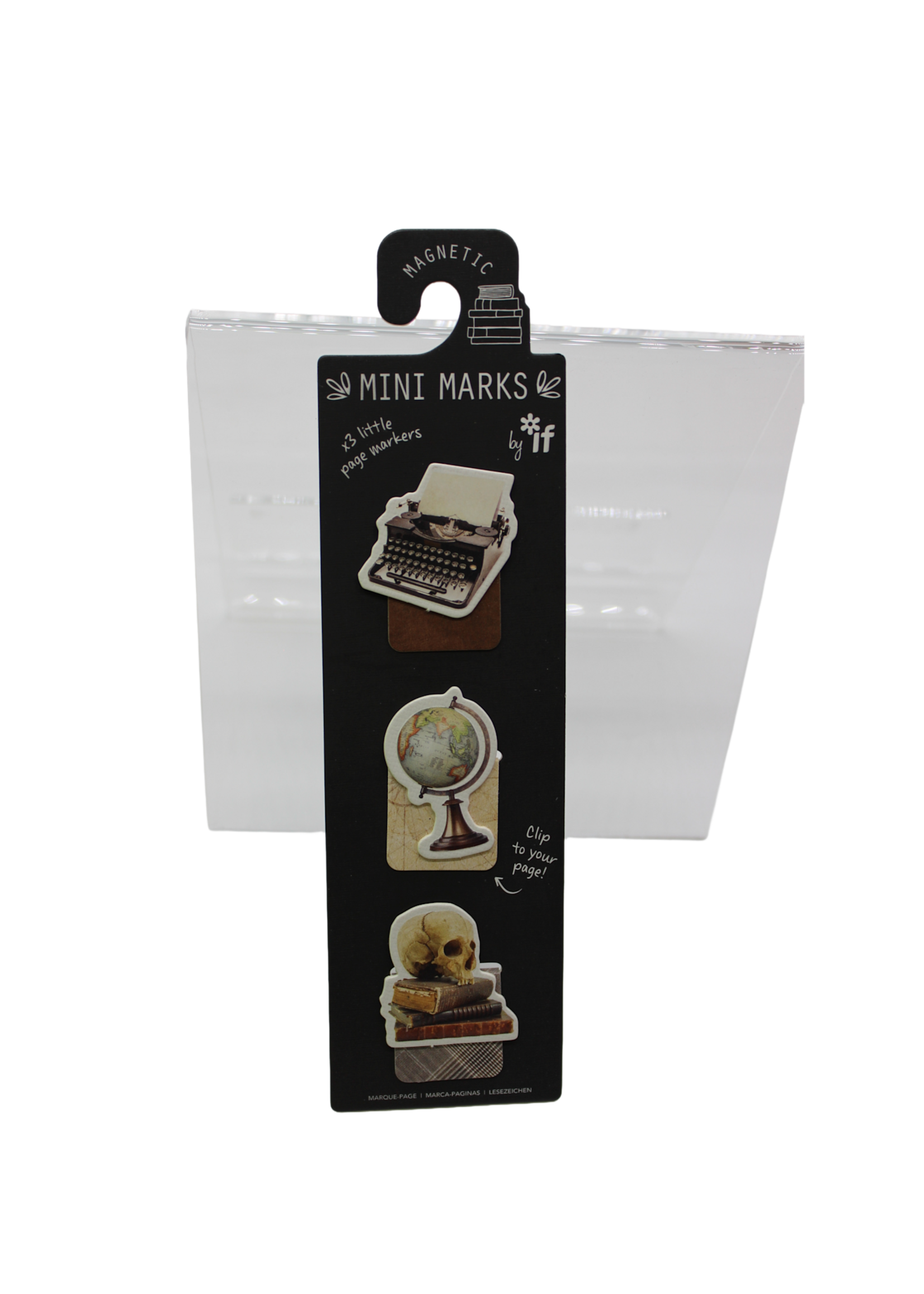 ifUSA Mini Magnetic Bookmarks- Academia