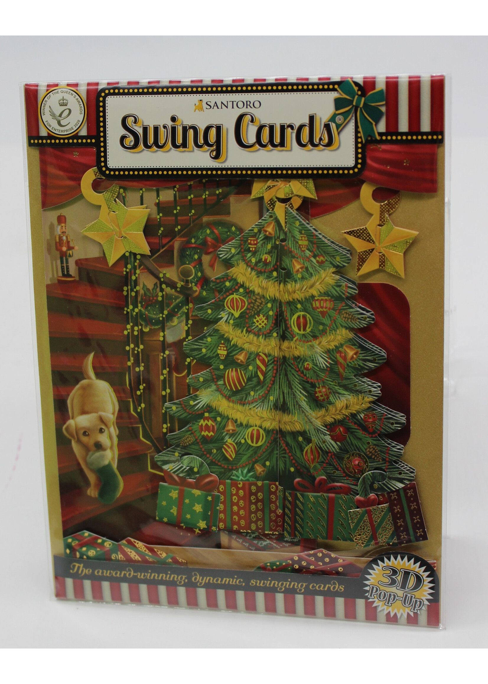 Boston International Swing Card- Christmas Tree