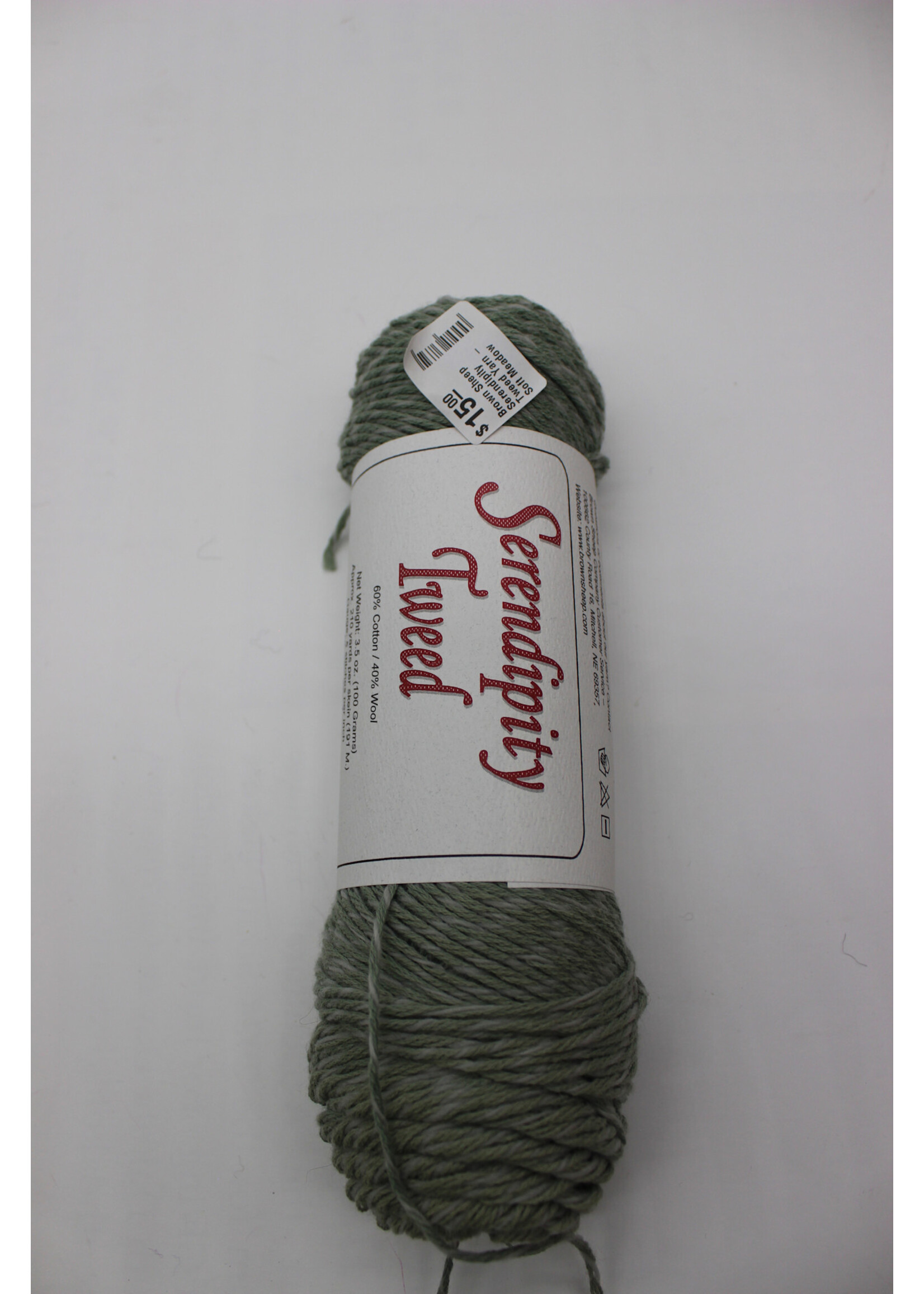 Brown Sheep Company Brown Sheep Serendipity Tweed Soft Meadow