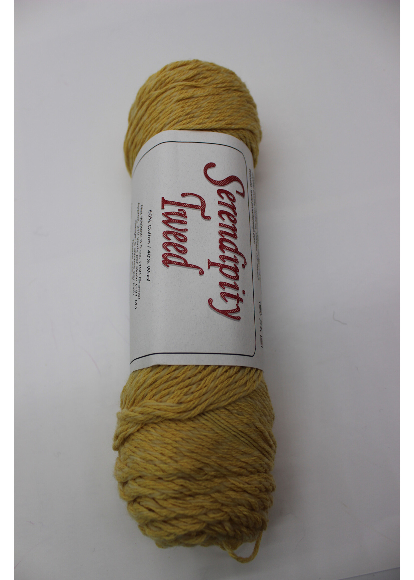 Brown Sheep Company Brown Sheep Serendipity Tweed Yellow Buttercup