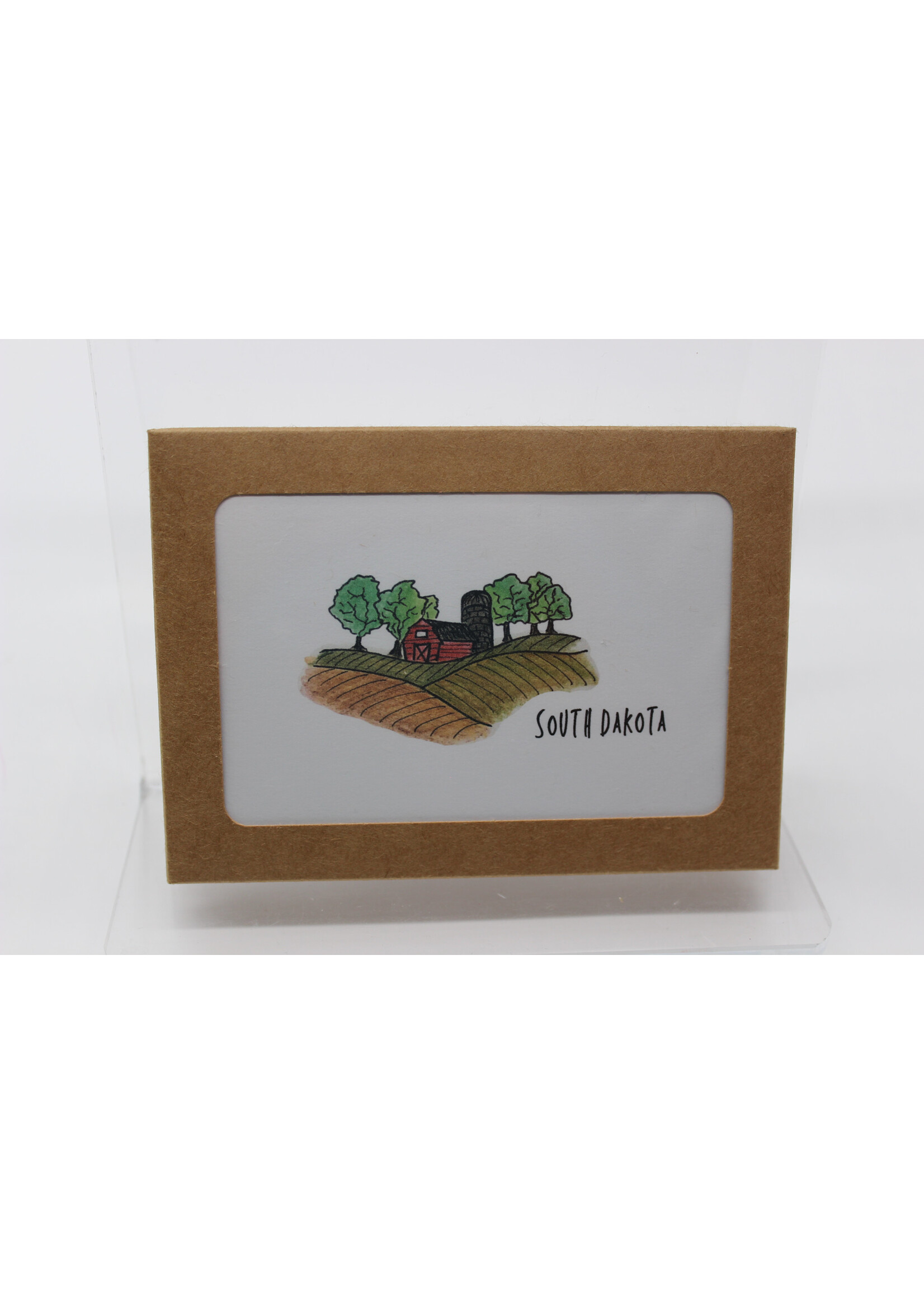Kevin & Kaia South Dakota Farm Greeting Card - Bx/6