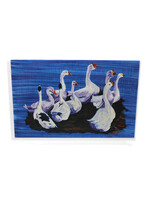 Connie Gisi Art Card - Gaggle of Geese