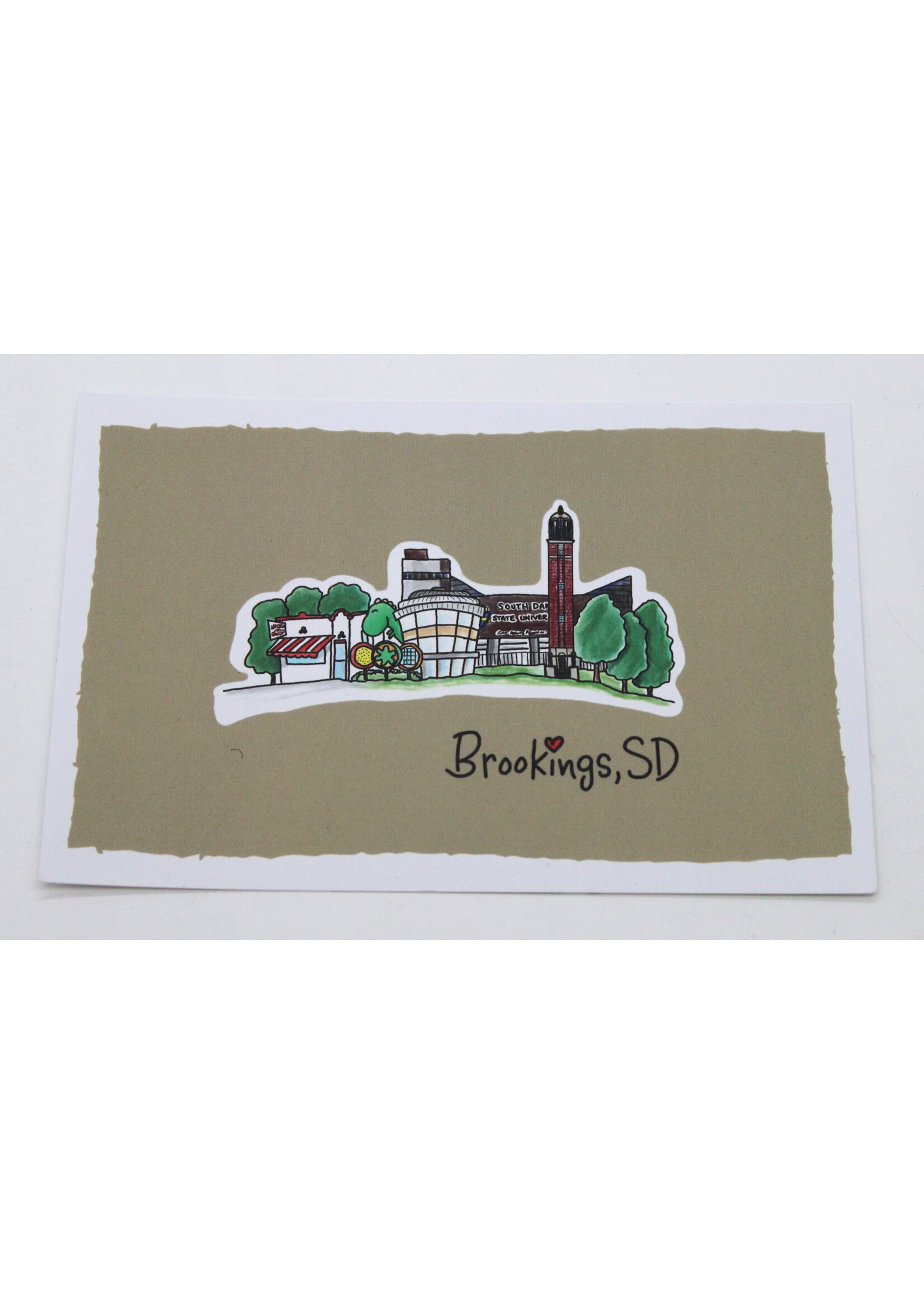 Kevin & Kaia Brookings-Postcard