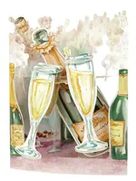 Swing Card -- Champagne Celebration