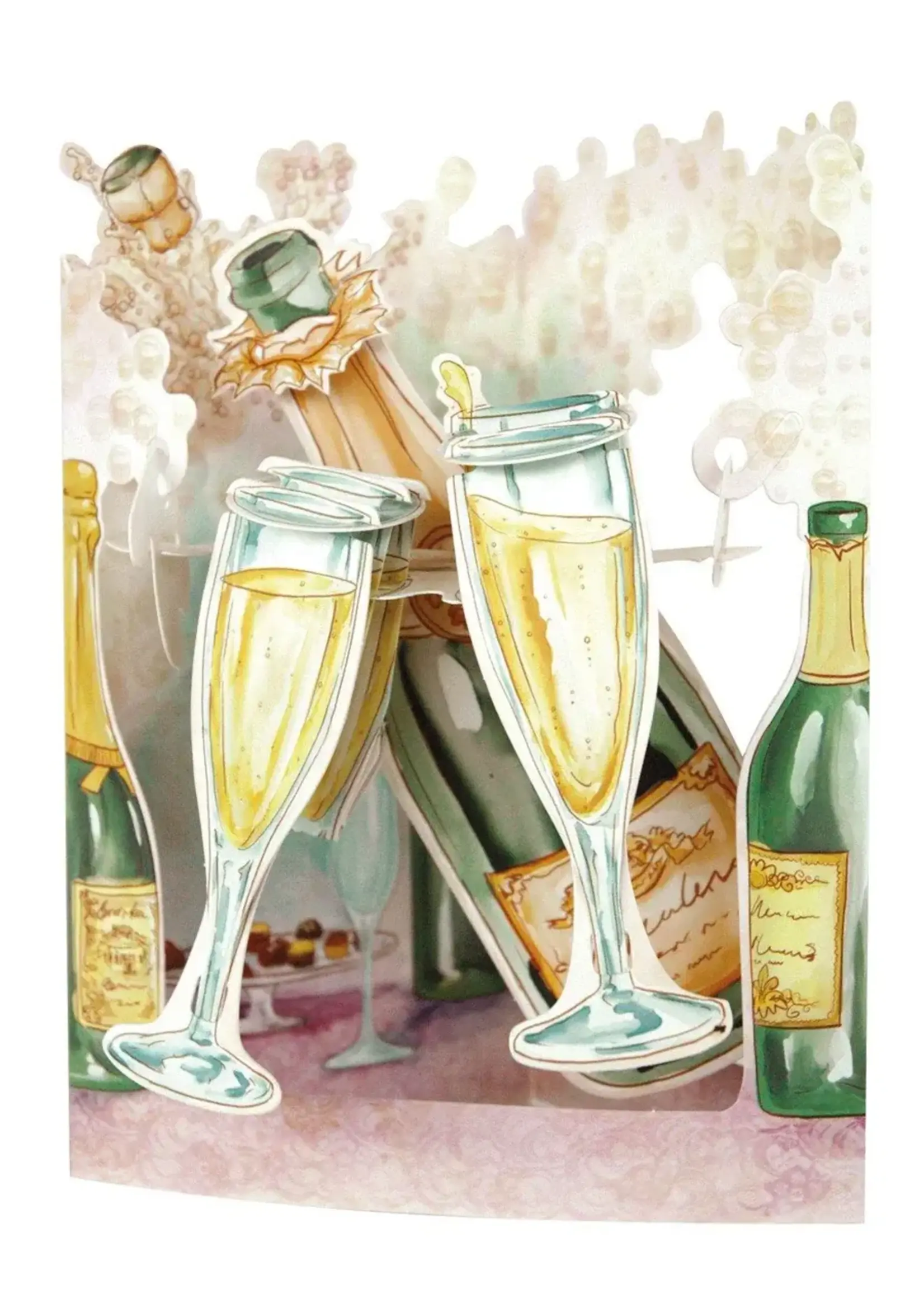 Swing Card -- Champagne Celebration