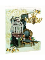 Swing Card-Chandelier & Birdcage