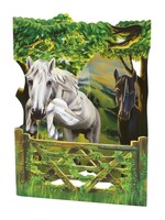 Swing Card -- Jumping Horse