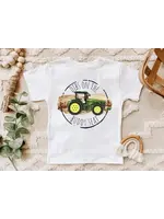 AvaryMae Inspirations Dibs on the buddy tee shirts-Green, 3T