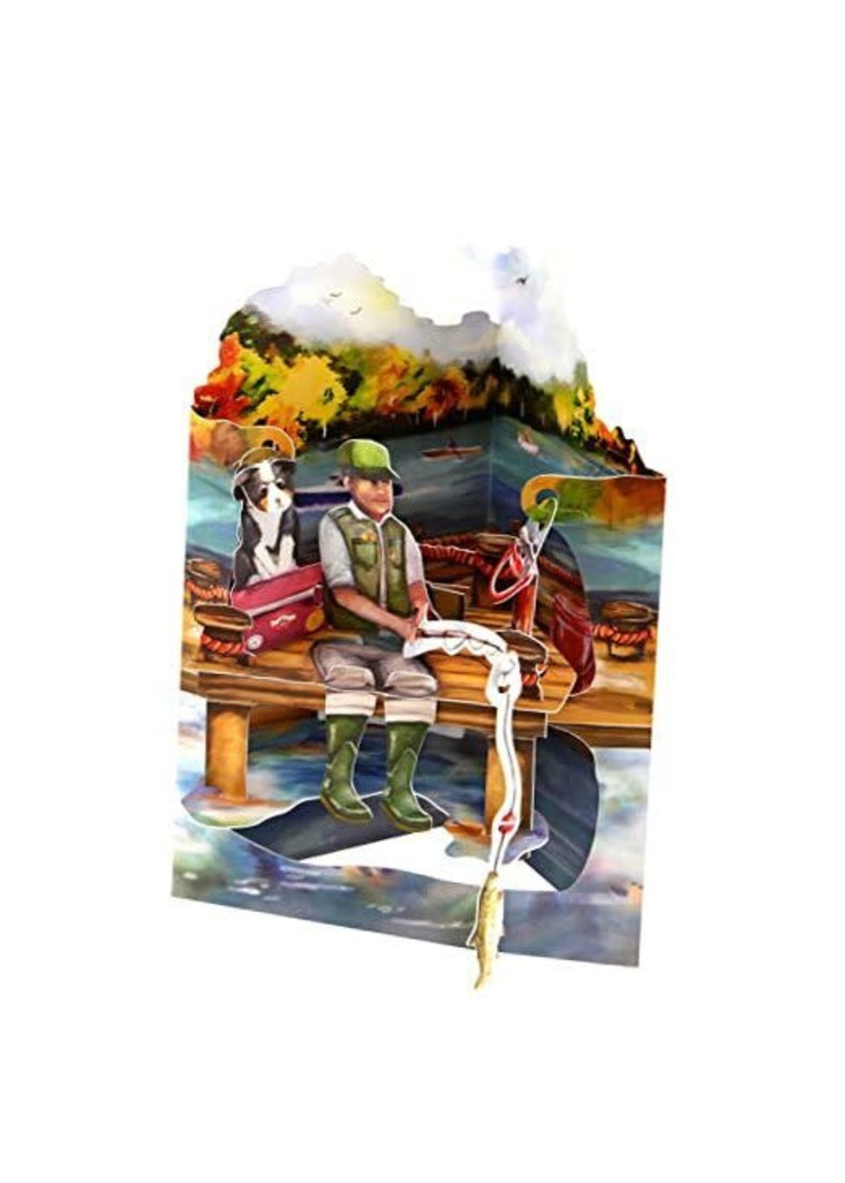 Boston International Swing Card- Fishing