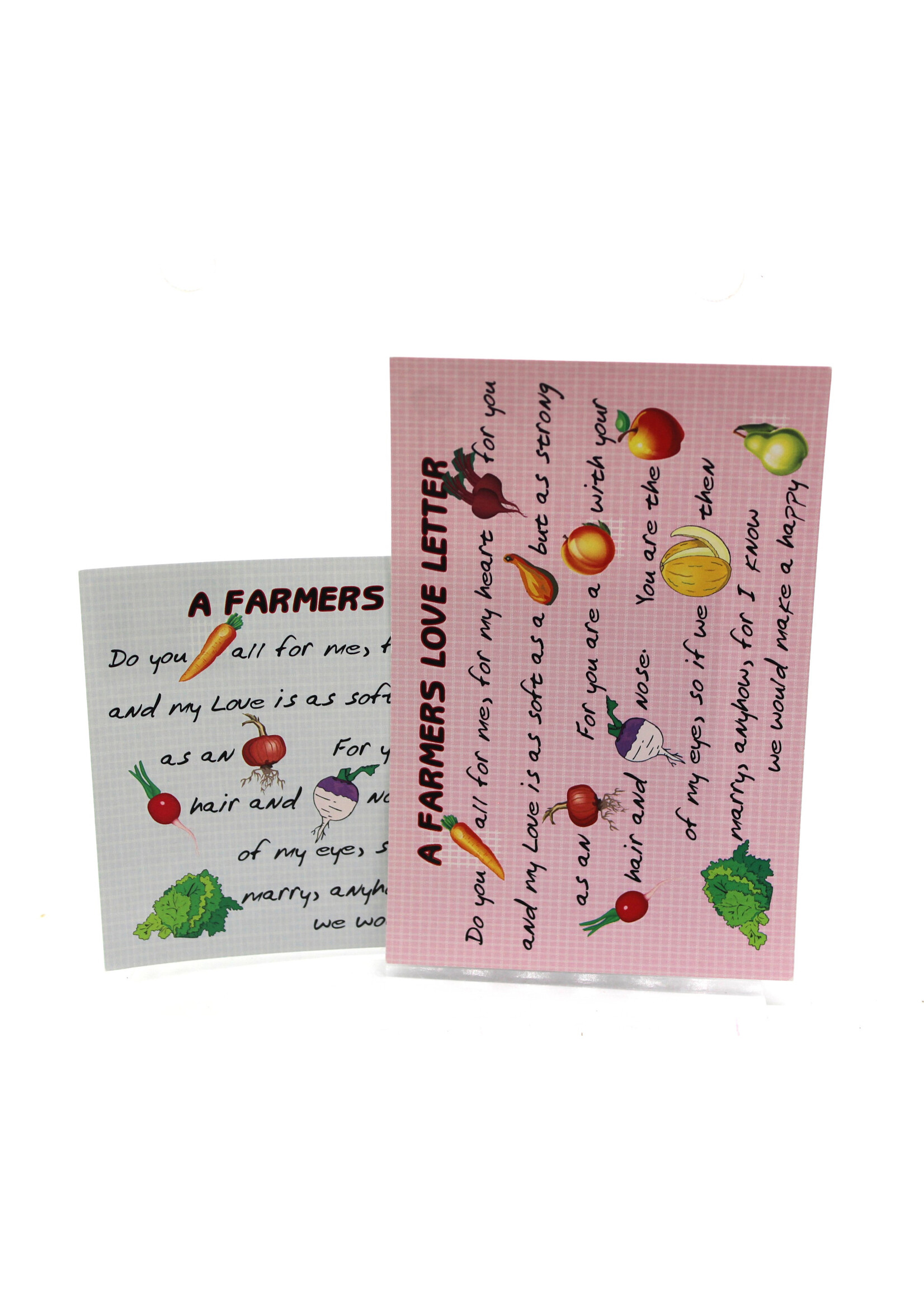 SD Agricultural Heritage Museum Farmers Love Letter Postcard 12/pk