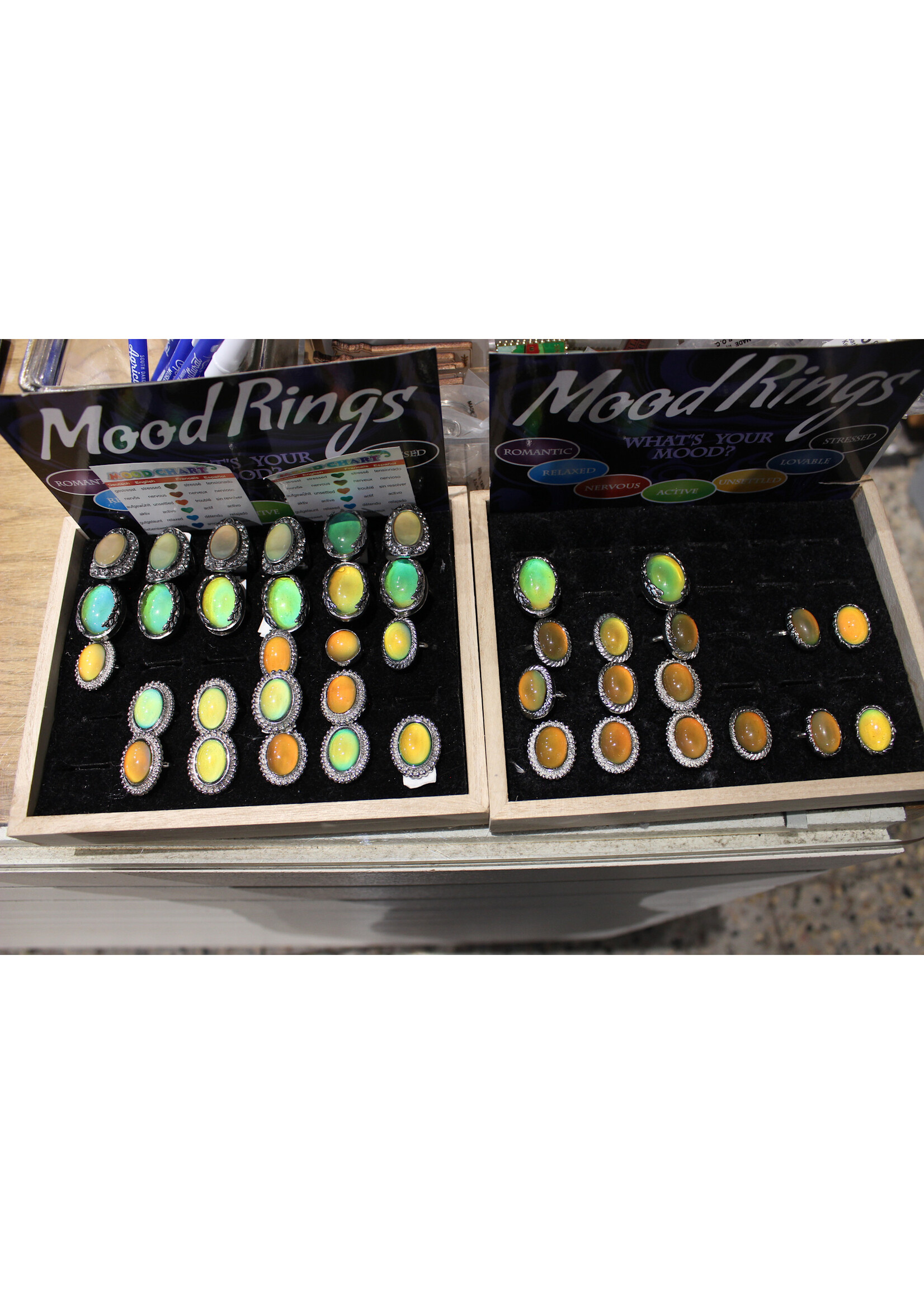 Vintage Style Mood Rings