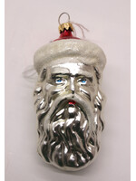 LG SANTA HEAD ORNA