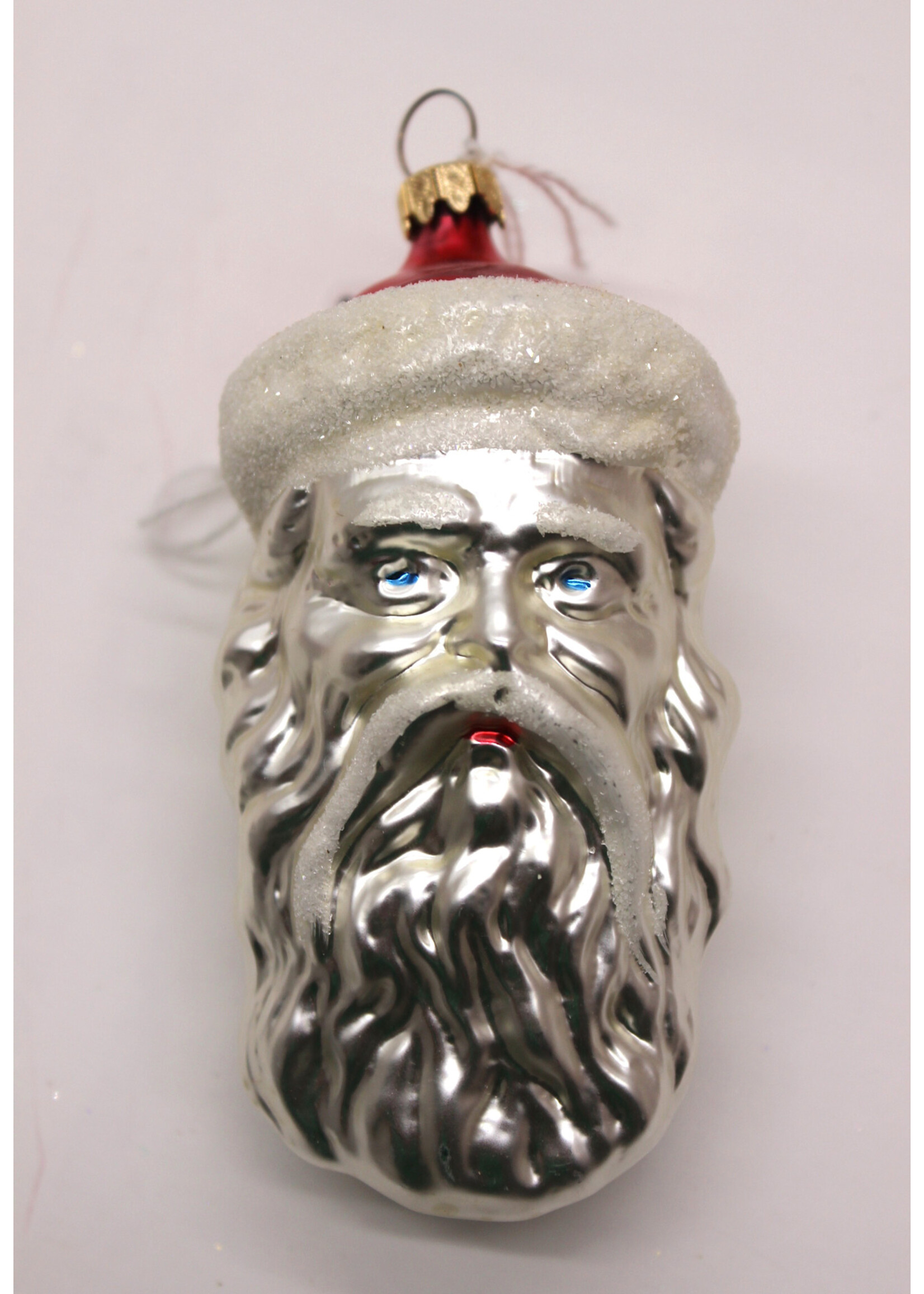 LG SANTA HEAD ORNA