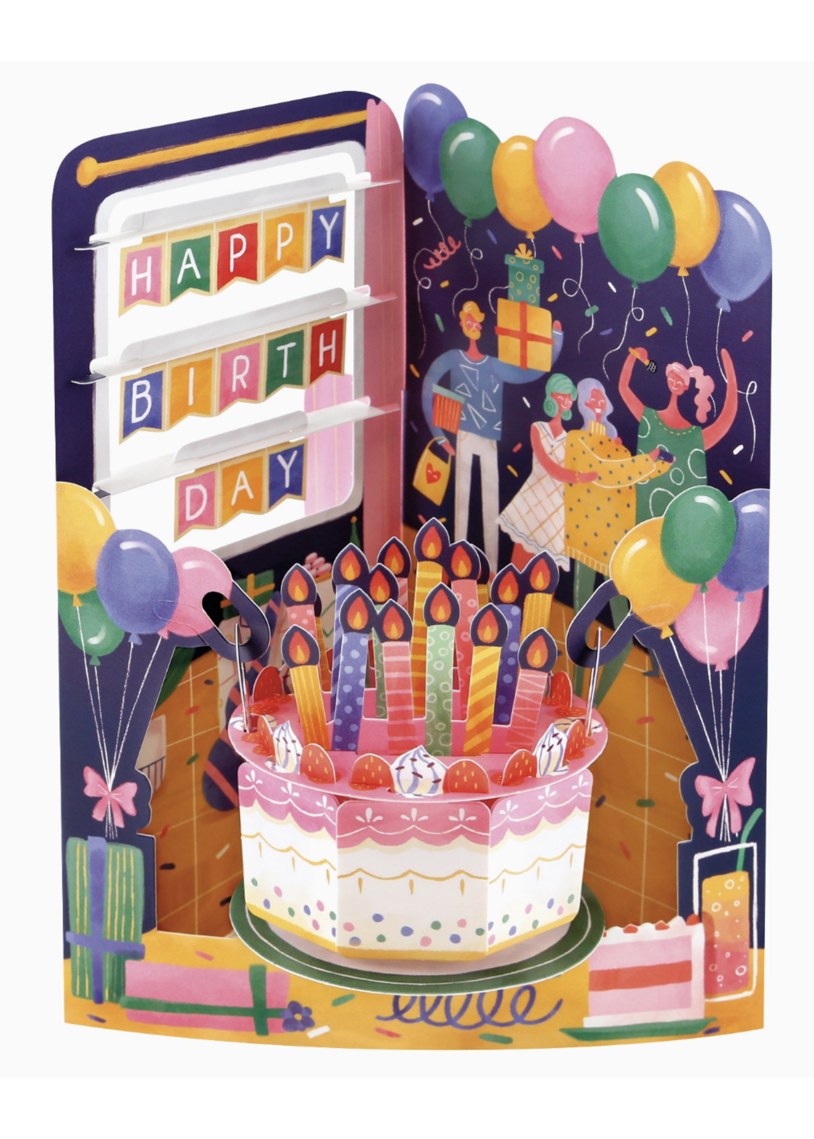 Toysmith Swing Card- Birthday Celebration