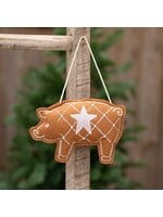 CWI Gifts Gingerbread Pig Ornament
