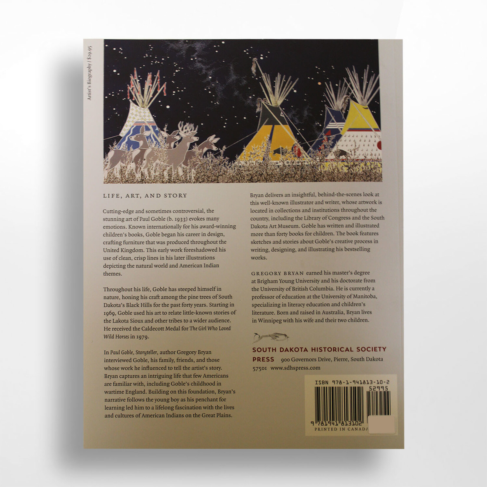 Paul Goble Storyteller, Gregory Bryan