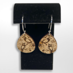 Artisan Made Creations, Bird Engraved Earrings