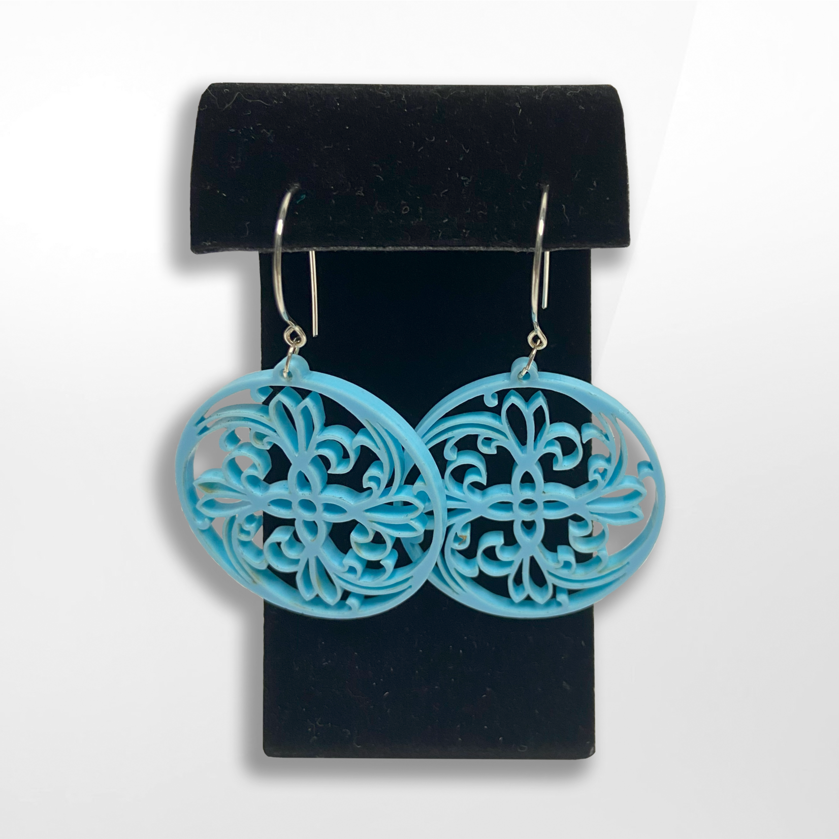 Artisan Made Creations, Light Blue Earrings