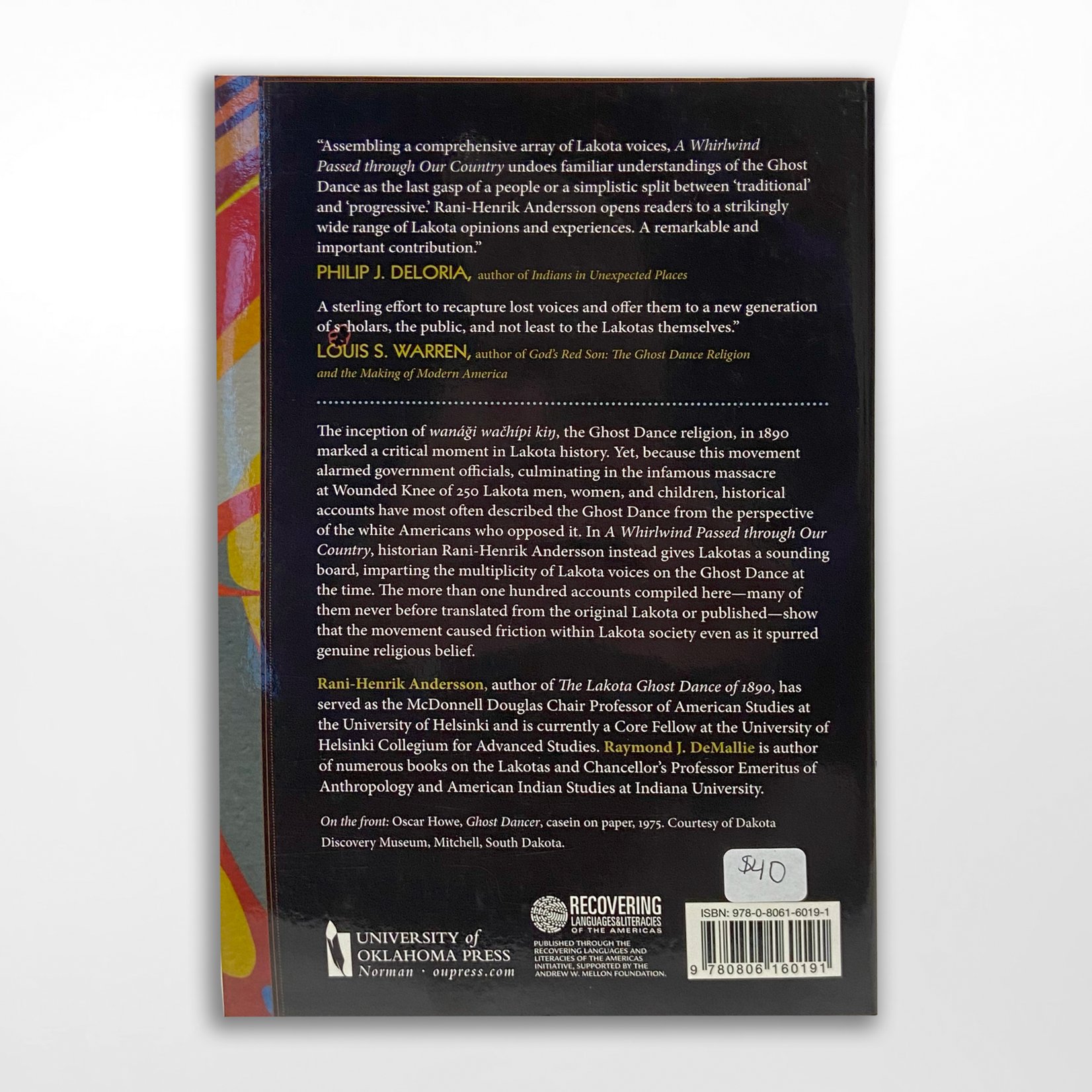 A Whirlwind Passed Through our Country, Rani-Henrik Andersson