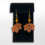 Artisan Made Creations, Fall Leaf Earrings