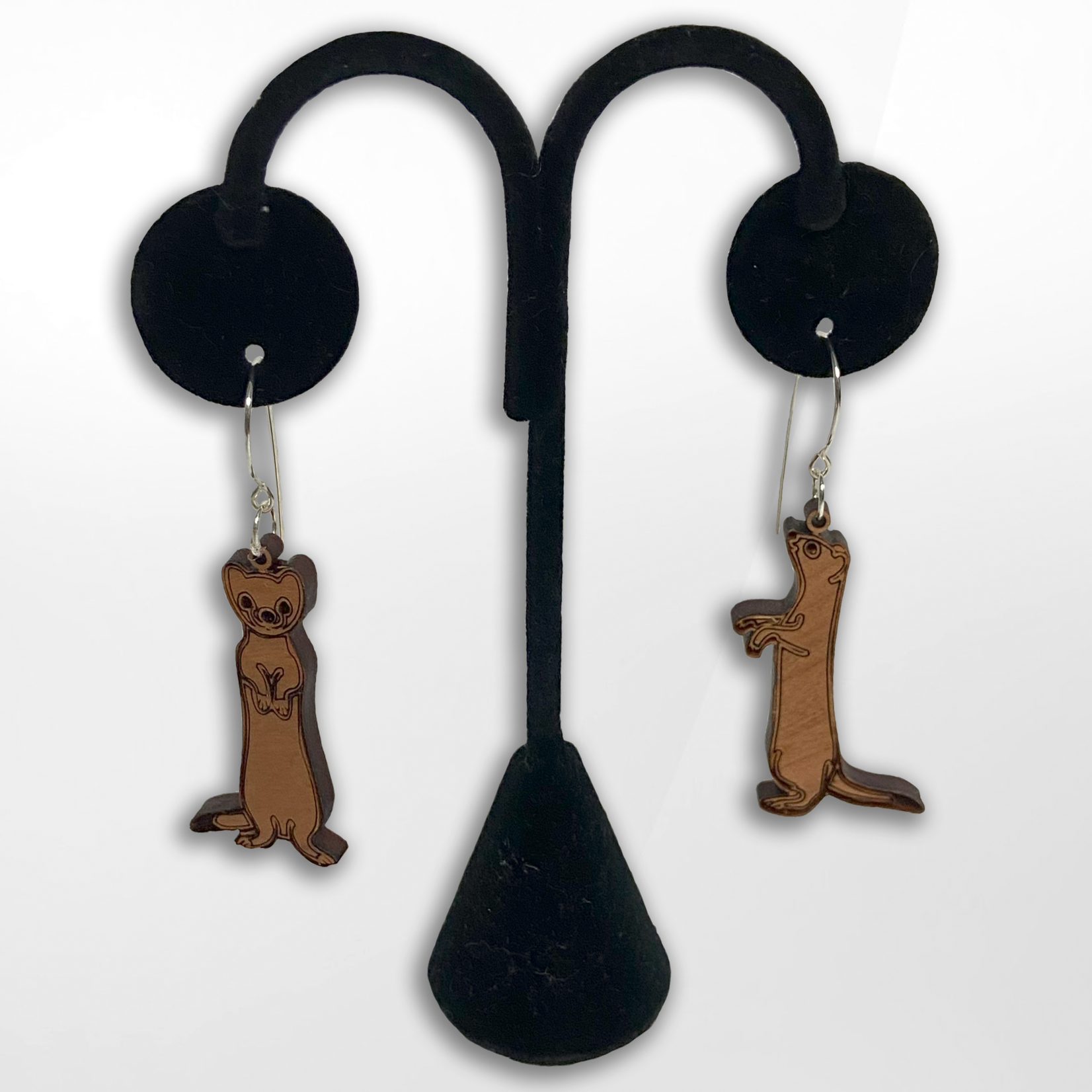 Artisan Made Creations Artisan Made Creations, Meerkat Earrings