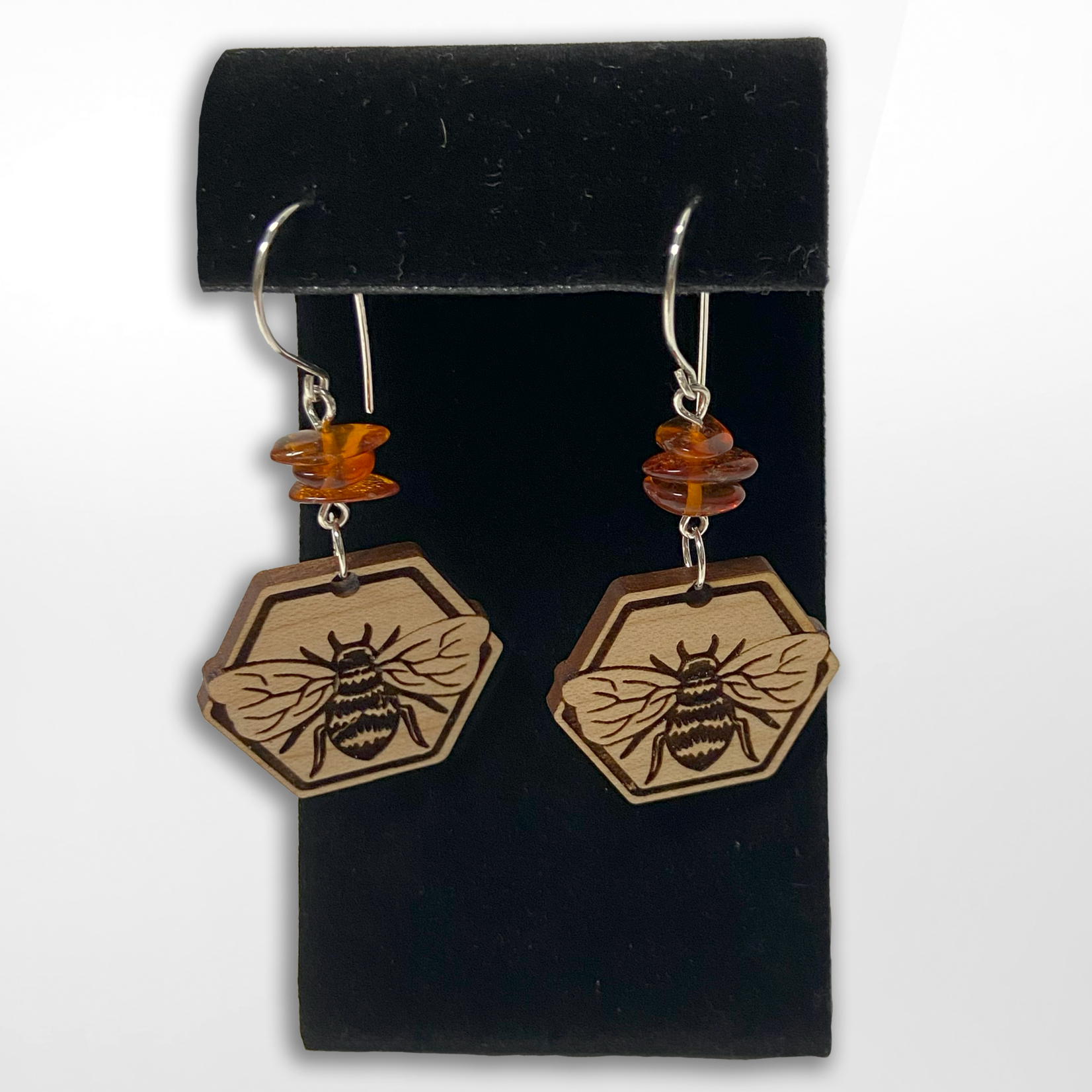 Artisan Made Creations, Bee Earrings
