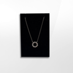 Marcy Costello, Crystal Circle Necklace