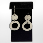 Artisan Made Creations, Circle Glitter Earrings