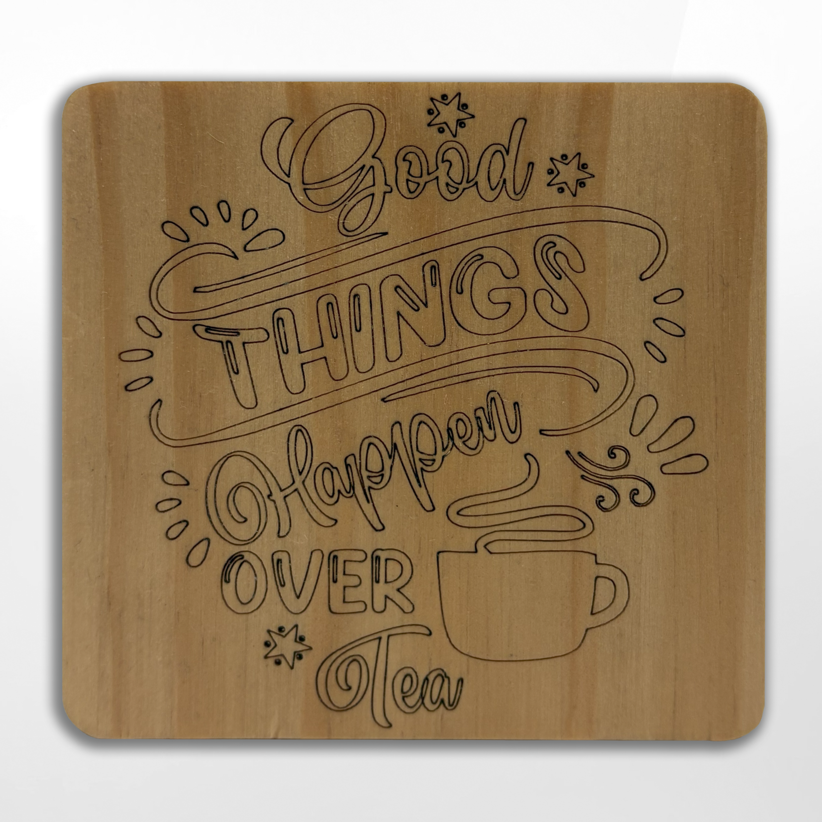 Artisan Made Creations Artisan Made Creations, Good Things Happen Coaster
