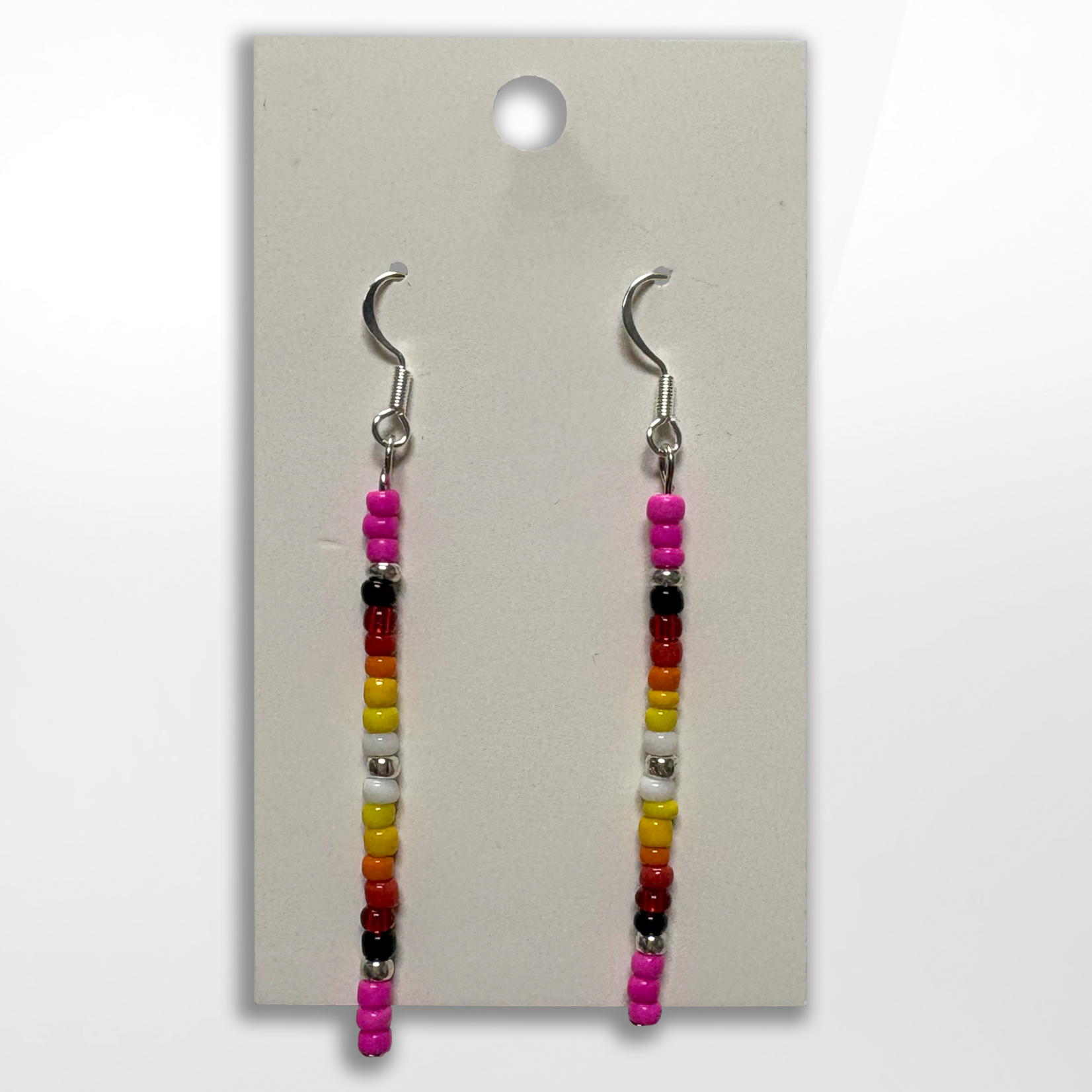 Grandriver Creations Grandriver Creations, Seed Bead Dangle Earrings