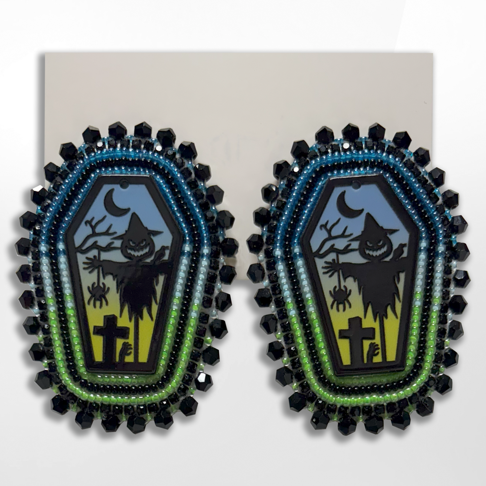 Grandriver Creations, Coffin Earrings