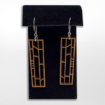 Artisan Made Creations Artisan Made Creations, Cherry Wood Earrings
