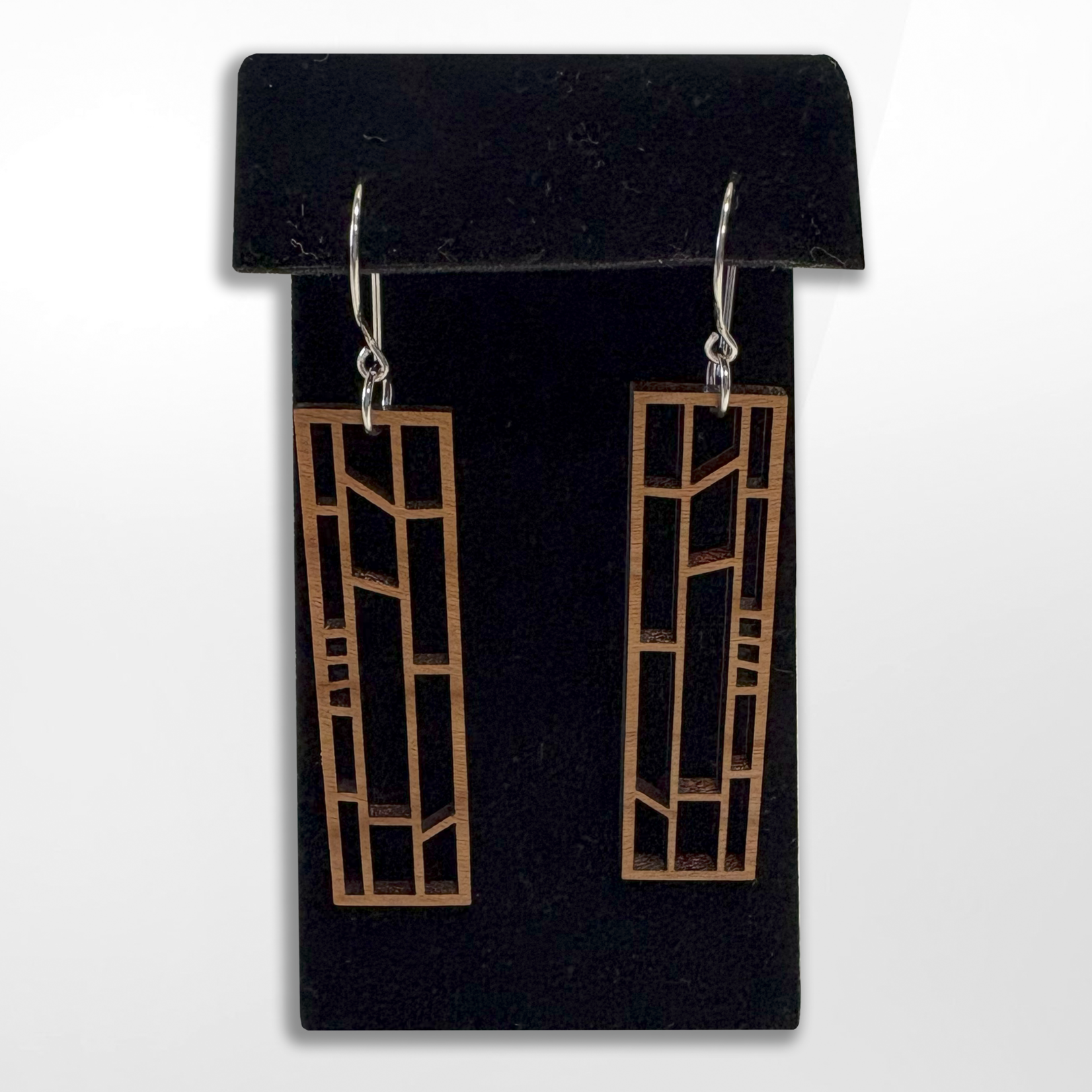 Artisan Made Creations Artisan Made Creations, Cherry Wood Earrings