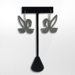 Artisan Made Creations, Glasses w/ Rabbit Ears Earrings