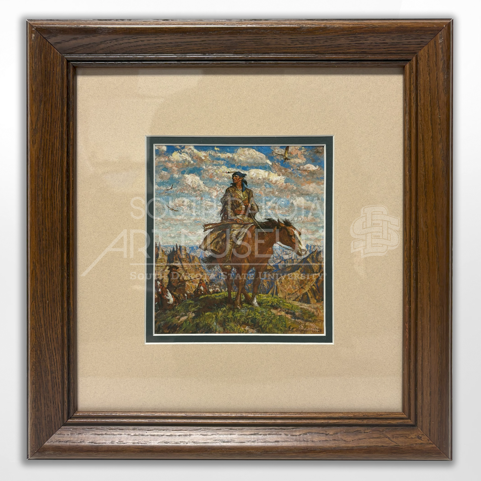 Jedediah Smith in the Badlands, Harvey Dunn