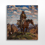 Jedediah Smith in the Badlands, Harvey Dunn