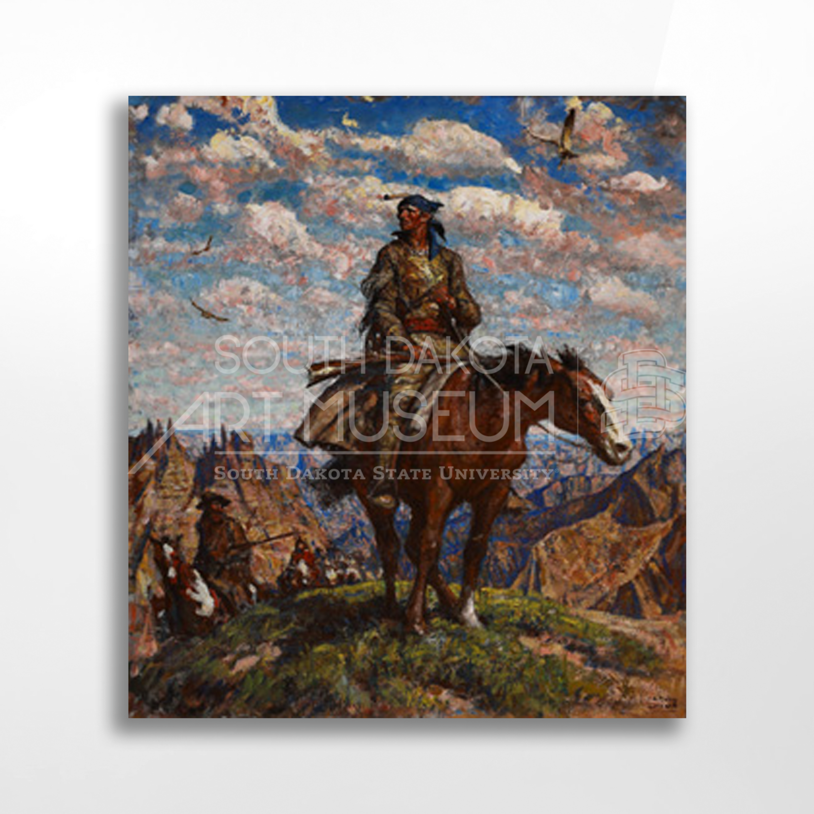 Jedediah Smith in the Badlands, Harvey Dunn